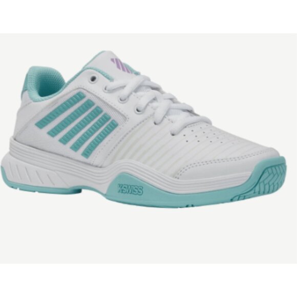 K-Swiss Shoes - K-Swiss Court Express White Blue Purple Women's Size 8.5